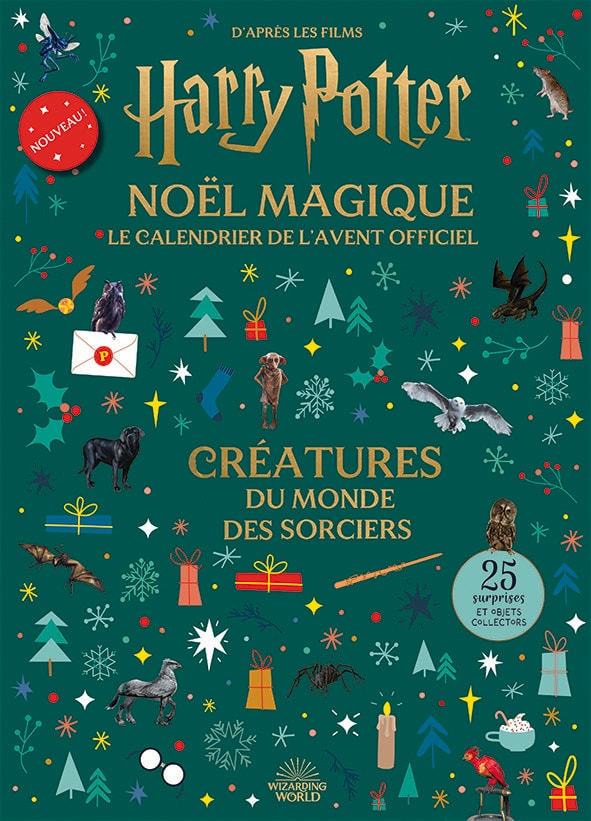 Harry Potter - Le Calendrier de l'Avent officiel - Créatures du monde des sorciers