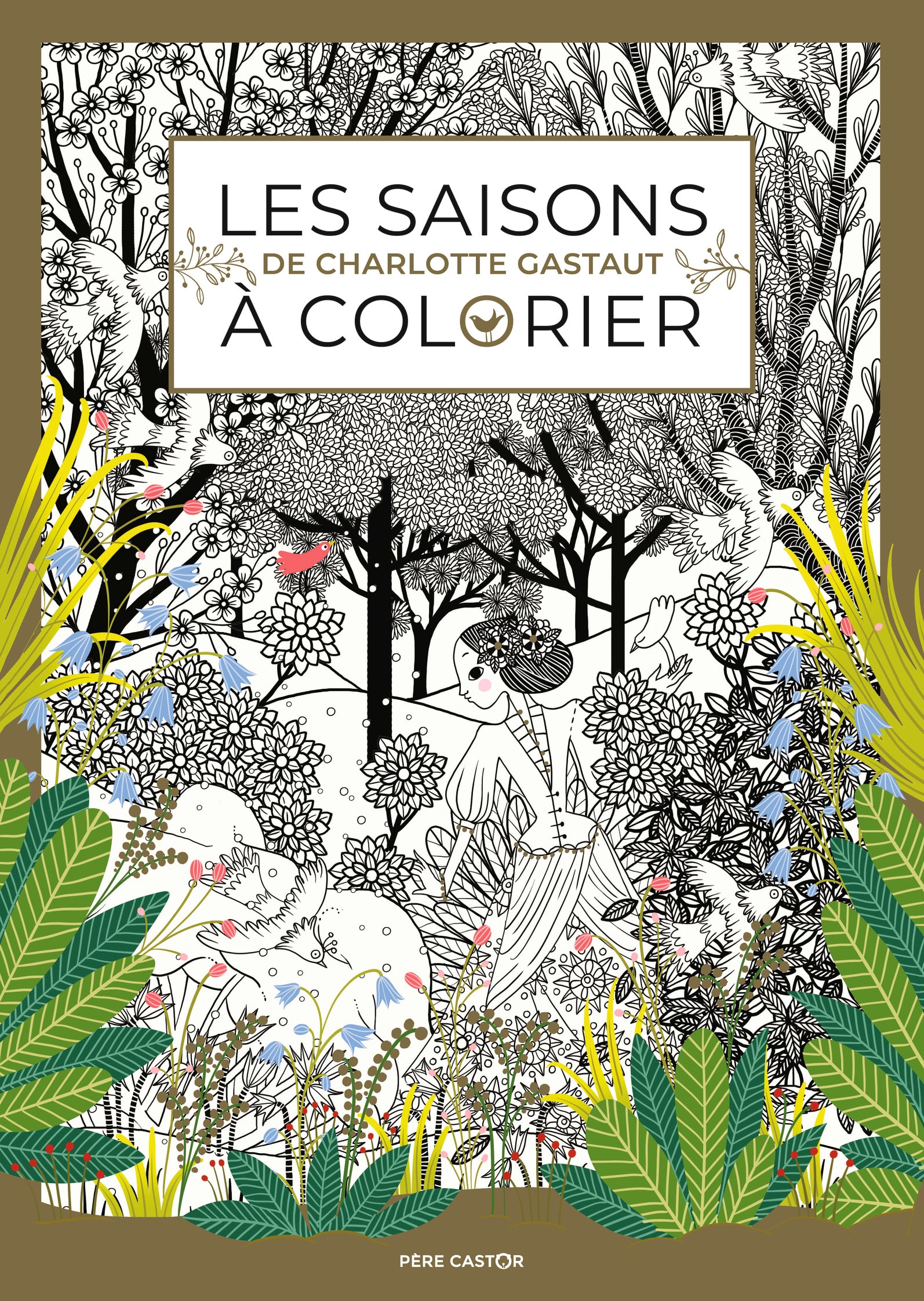 Les saisons à colorier